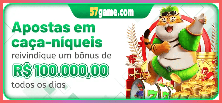 57GAME cadastro — verificação de conta e PIX no caixa